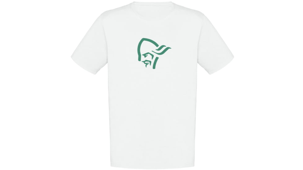 Norrona /29 Cotton Wood Viking T-Shirt - Mens, Pure White, Extra Large, 7042698459640