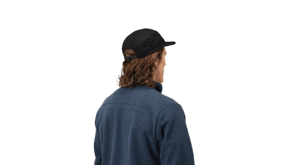 Norrona /29 Five Panel Tech Cap, Caviar, Large/Extra Large, 3427-24-7718-L/XL