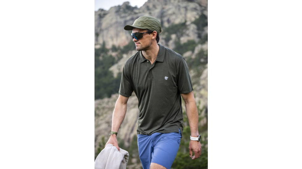 Norrona /29 Five Panel Tech Cap, Olive Night, Small/Medium, 3427-24-3301-S/M