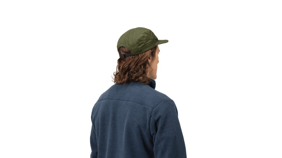 Norrona /29 Five Panel Tech Cap, Olive Night, Small/Medium, 3427-24-3301-S/M