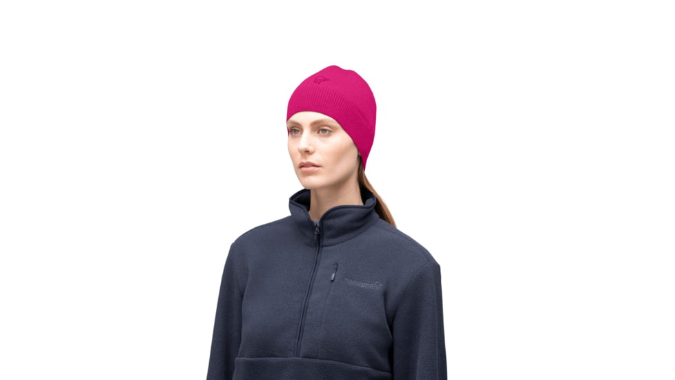 Norrona /29 Light MerinoUll Beanie, Festival Fuchsia, One Size, 5226-23-1180-One Size