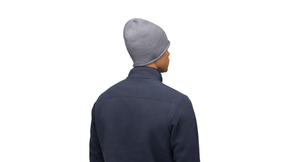 Norrona /29 Light MerinoUll Roll Edge Beanie, Grey Melange, One Size, 5230-23-8870-One Size