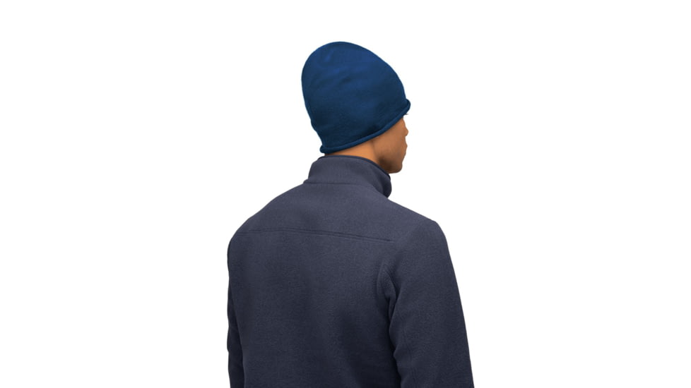 Norrona /29 Light MerinoUll Roll Edge Beanie, Indigo Night Melange, One Size, 5230-23-2008-One Size