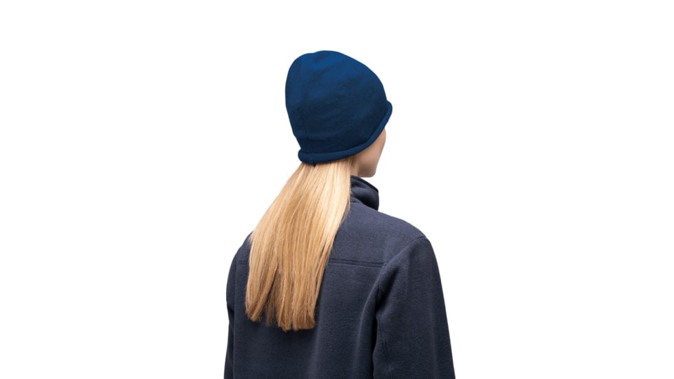 Norrona /29 Light MerinoUll Roll Edge Beanie, Indigo Night Melange, One Size, 5230-23-2008-One Size