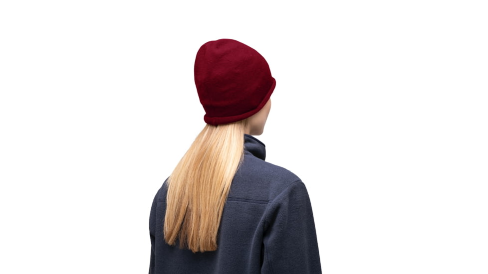 Norrona /29 Light Merinoull Roll Edge Beanie, Rhubarb Melange, One Size, 5230-23-5705-ONE SIZE