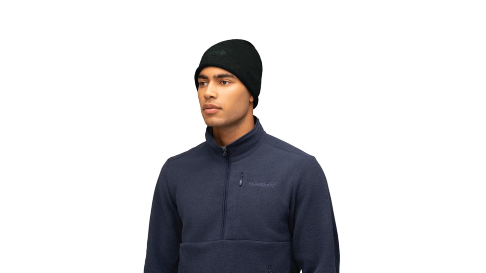 Norrona /29 Light MerinoUll Roll Edge Beanie, Rosin Melange, One Size, 5230-23-3005-One Size
