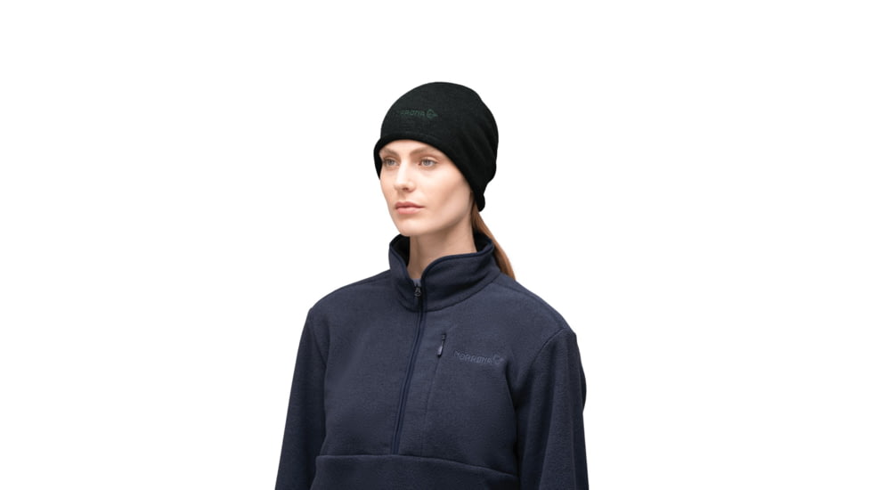 Norrona /29 Light MerinoUll Roll Edge Beanie, Rosin Melange, One Size, 5230-23-3005-One Size