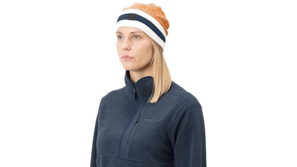 Norrona Thin Marl Knit Beanie, Orange, 3420-19 5540 ONE SIZE
