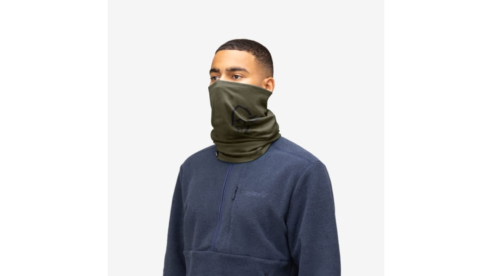 Norrona /29 Pureull Neck, Olive Night, One Size, 3442-24-3301-ONE SIZE