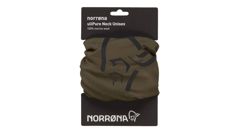 Norrona /29 Pureull Neck, Olive Night, One Size, 3442-24-3301-ONE SIZE