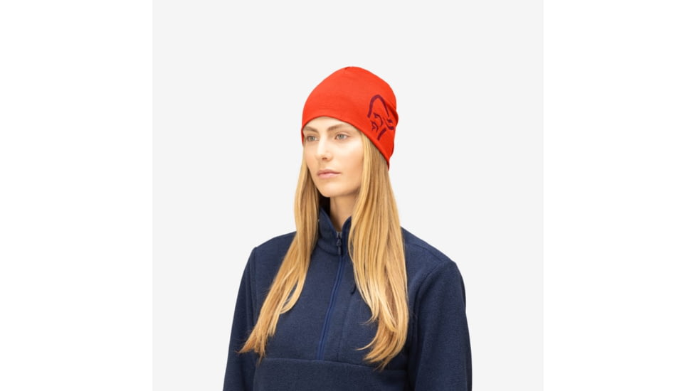 Norrona /29 Pureull180 Beanie, Arednalin, One Size, 3426-24-5630-ONE SIZE
