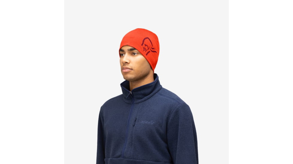 Norrona /29 Pureull180 Beanie, Arednalin, One Size, 3426-24-5630-ONE SIZE