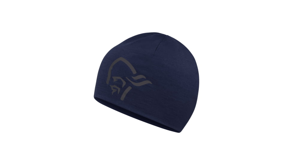 Norrona /29 PureUll180 Beanie, Indigo Night, One Size, 3426-24-2295-One Size