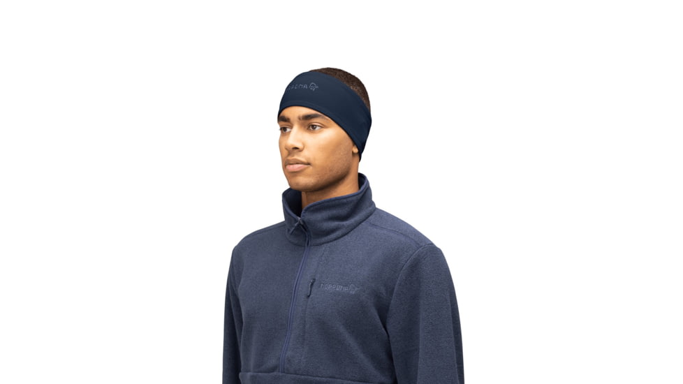 Norrona /29 Warmwool2 Headband, Indigo Night, One Size, 3424-24-2295-One Size