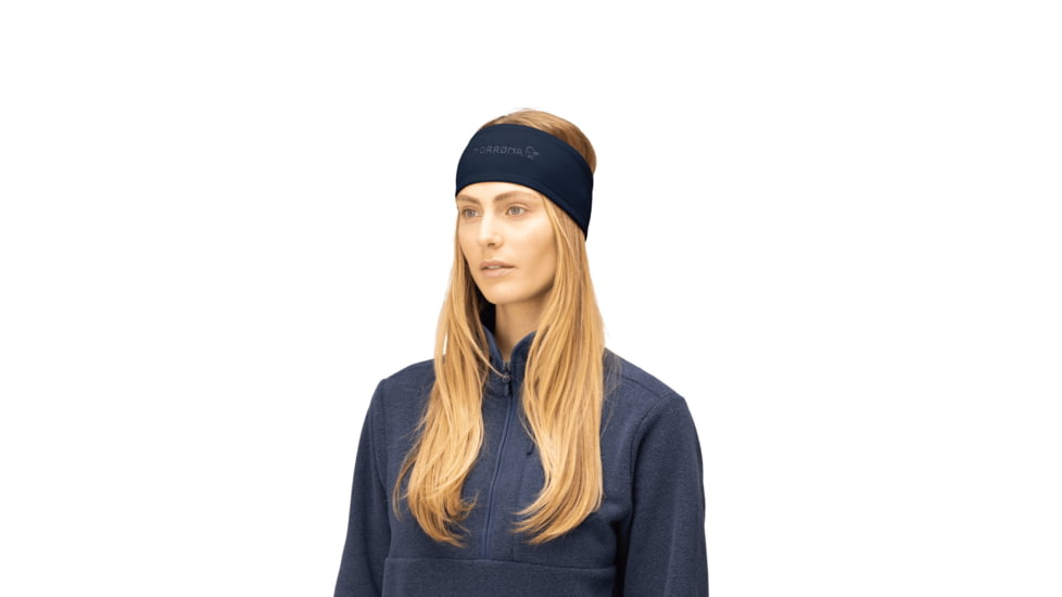 Norrona /29 Warmwool2 Headband, Indigo Night, One Size, 3424-24-2295-One Size