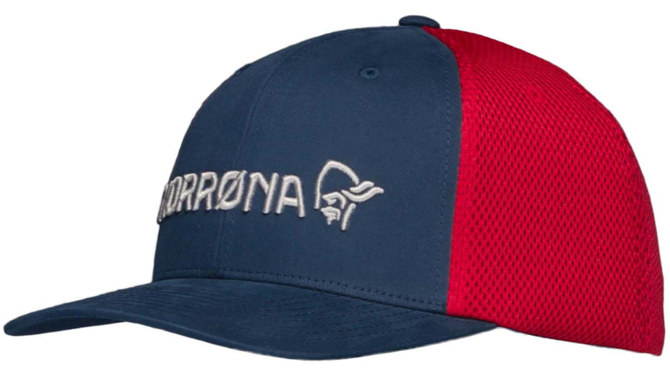 Norrona 3D Mesh Flexfit Cap, Indigo Night, Small/Medium, 3423-18-2295-S/M