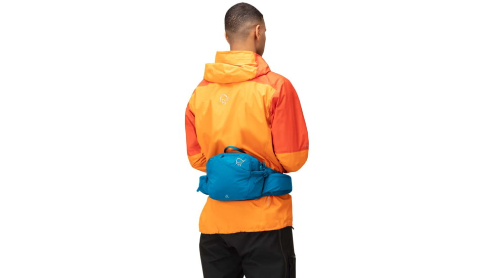 Norrona 6L Norrona Hip Pack, Mykonos Blue, 5210-22 6000 ONE SIZE