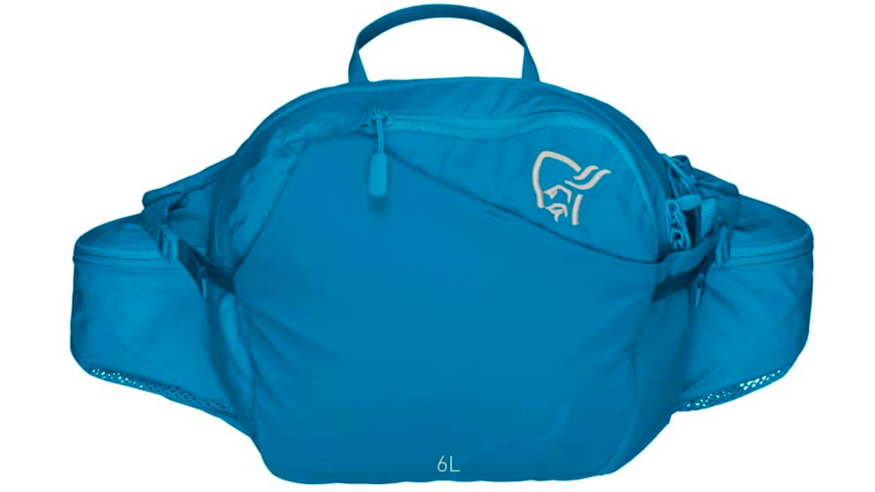Norrona 6L Norrona Hip Pack, Mykonos Blue, 5210-22 6000 ONE SIZE