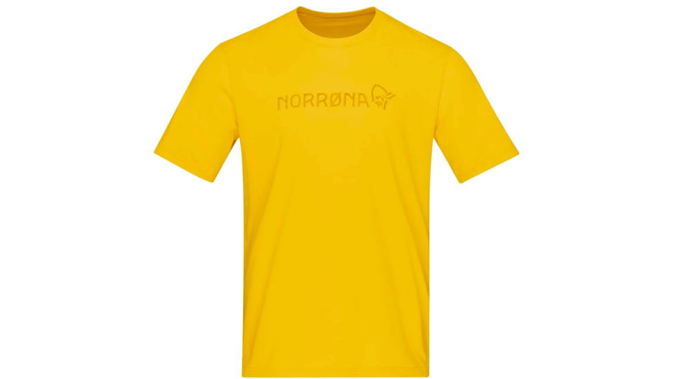 Norrona Big Stitch T-Shirt - Mens, Sulphur, Medium, 3403-23 5010 M
