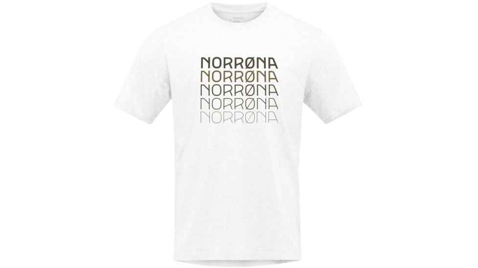 Norrona Bolder T-Shirt - Mens, Pure White, Extra Large, 3403-22 9000 XL