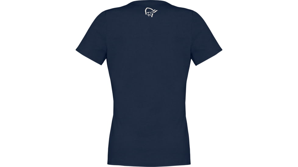 Norrona Cotton Range T-Shirt - Womens, Indigo Night, Medium, 3419-21-2295-M