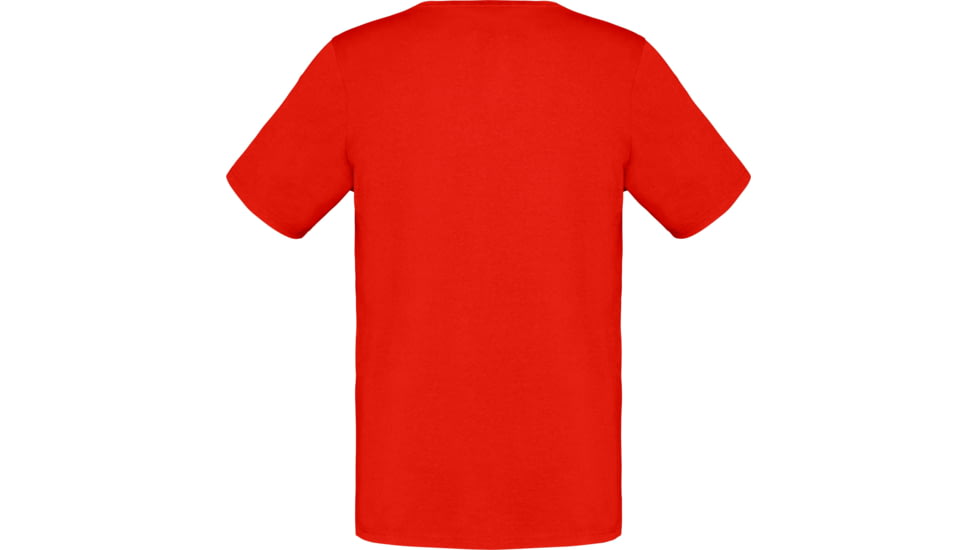 Norrona Cotton Slant Logo T-Shirt - Mens, Arednalin, Small, 3415-21-5630-S
