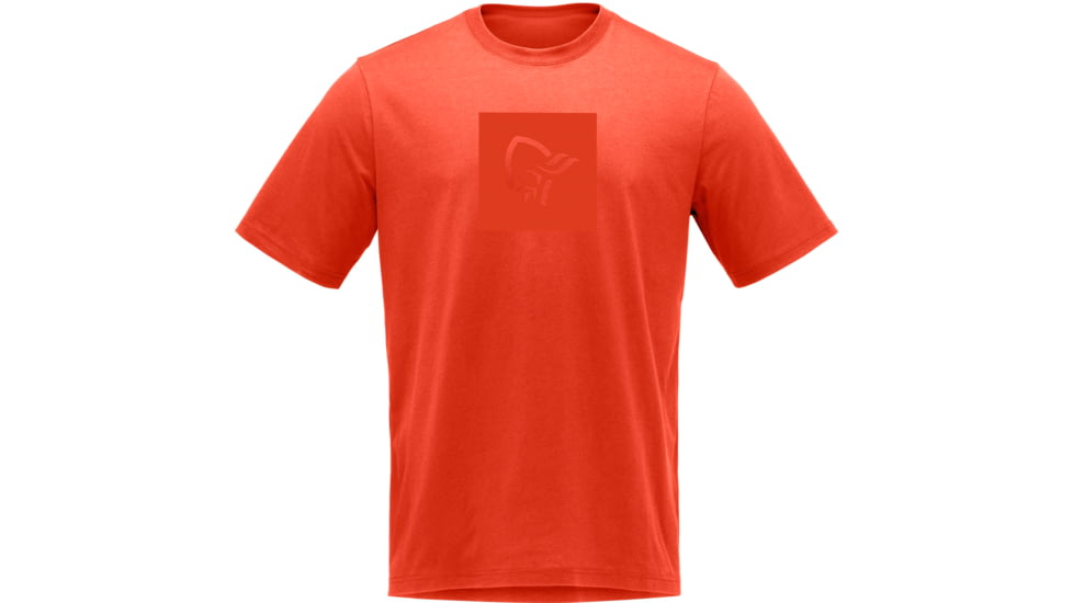 Norrona Cotton Square Viking T-Shirt - Mens, Arednalin, Extra Large, 3423-21-5630-XL