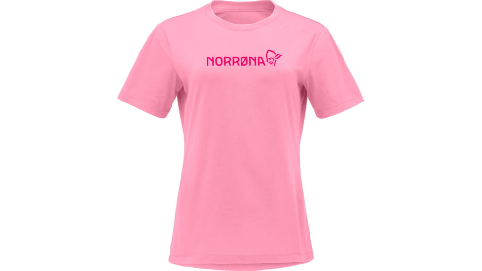 Norrona Cotton Viking T-Shirt - Womens, Honeysuckle, Medium, 3424-21-5545-M