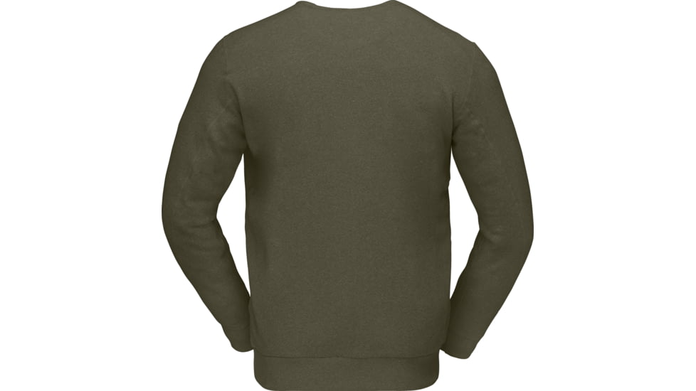 Norrona Crew Neck, Olive Night, Small, 5227-21-3301-S