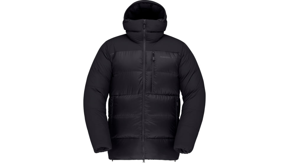 Norrona Down750 Hood - Mens, Caviar, Medium, 5257-21-7718-M