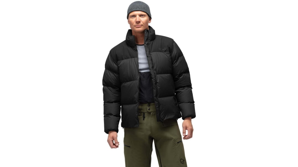 Norrona Down750 Jacket, Caviar, Small, 5201-20-7718-S