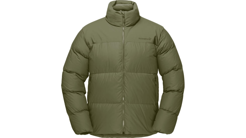 Norrona Down750 Jacket, Olive Night, Medium, 5201-20-3301-M