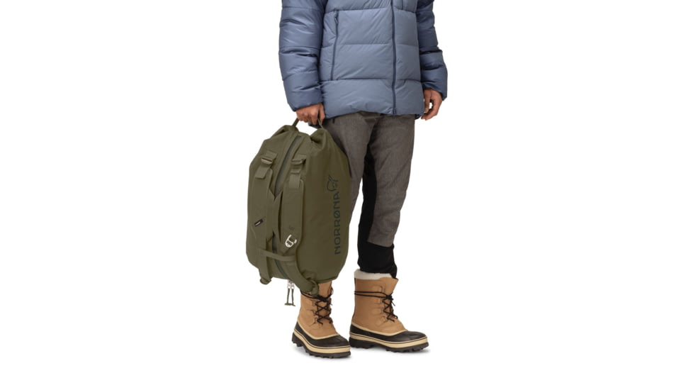 Norrona Duffel Bag, 50L, Olive Night, One Size, 5252-21-3301-One Size