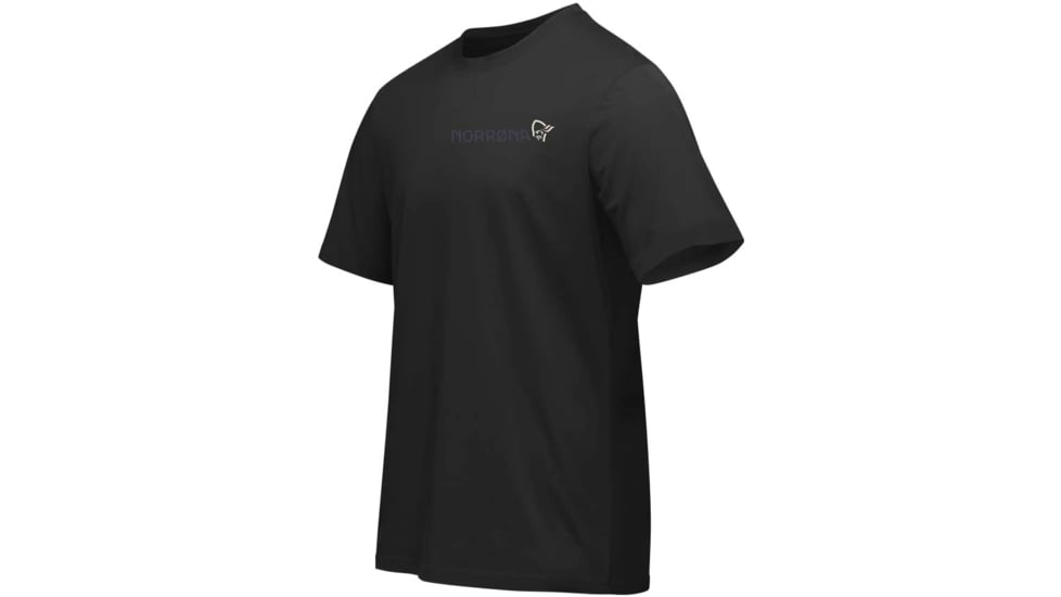 Norrona Duotone T-Shirt - Mens, Caviar Black, Extra Large, 3414-22 7718 XL