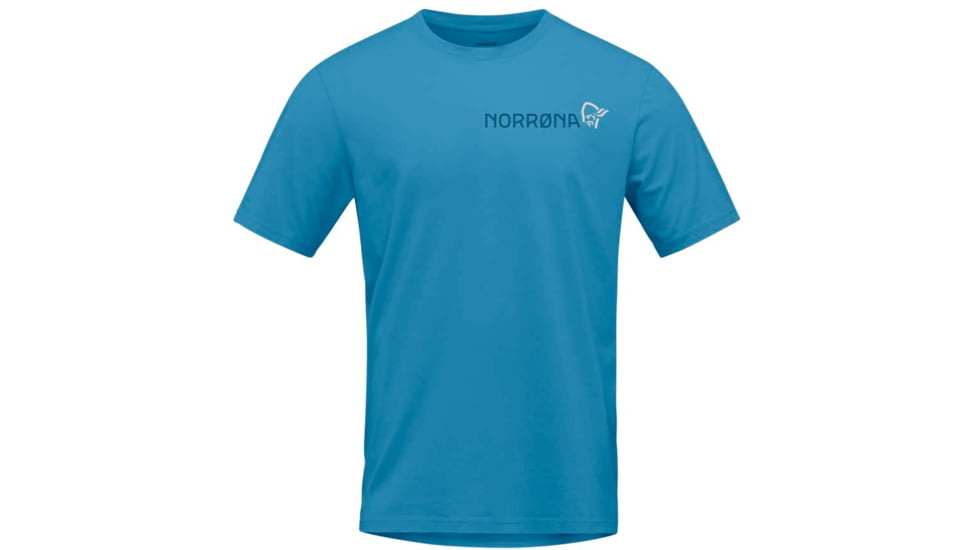 Norrona Duotone T-Shirt - Mens, Hawaiian Surf, Medium, 3414-22 6610 M