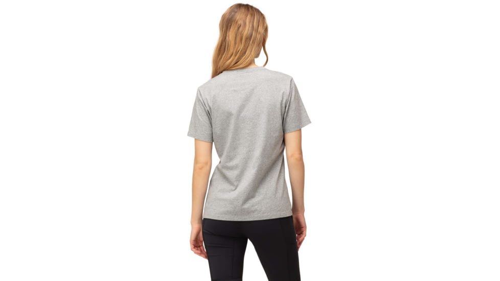 Norrona Duotone T-Shirt - Womens, Grey Melange, Medium, 3410-22 8870 M