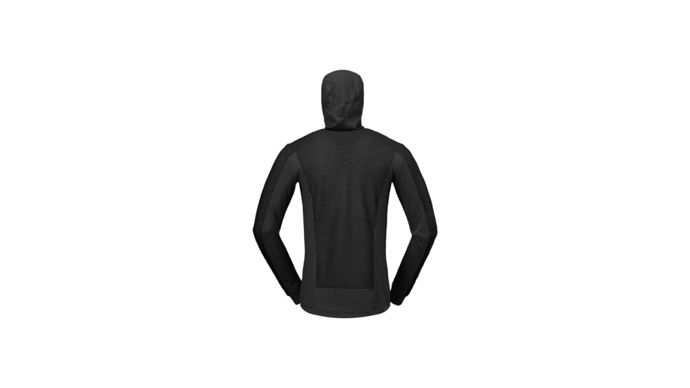 Norrona Falketind Alpha 120 Zip Hooded Jacket - Mens, Caviar, Small, 1815-20-7718-S