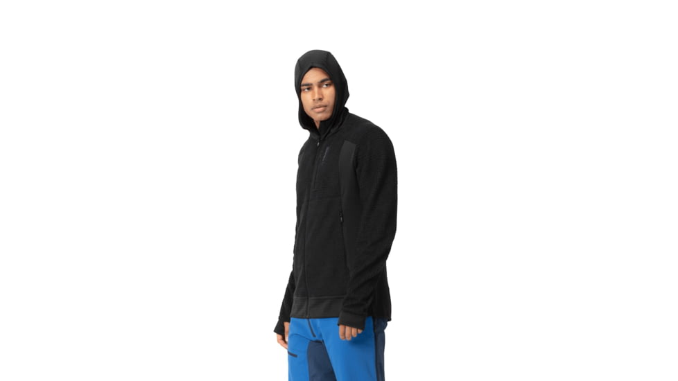 Norrona Falketind Alpha 120 Zip Hooded Jacket - Mens, Caviar, Small, 1815-20-7718-S