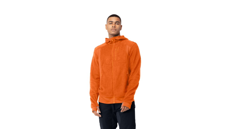 Norrona Falketind Alpha 120 Zip Hooded Jacket - Mens, Gold Flame, Medium, 1815-20-1002-M