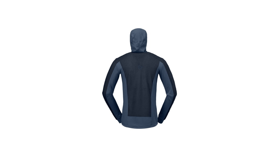 Norrona Falketind Alpha 120 Zip Hooded Jacket - Mens, Indigo Night, Extra Large, 1815-20-2295-XL