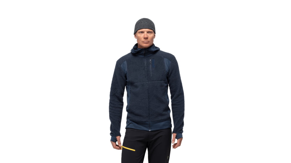 Norrona Falketind Alpha 120 Zip Hooded Jacket - Mens, Indigo Night, Extra Large, 1815-20-2295-XL