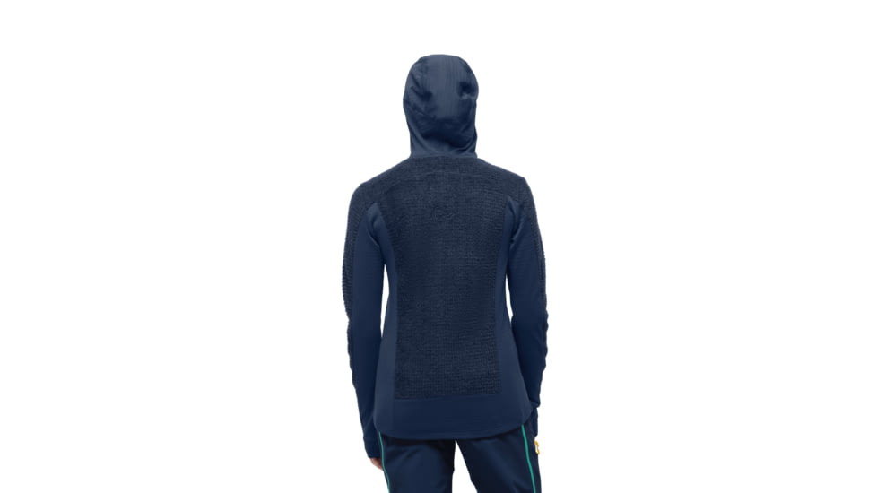 Norrona Falketind Alpha 120 Zip Hooded Jacket - Womens, Indigo Night, Large, 1873-20-2295-L