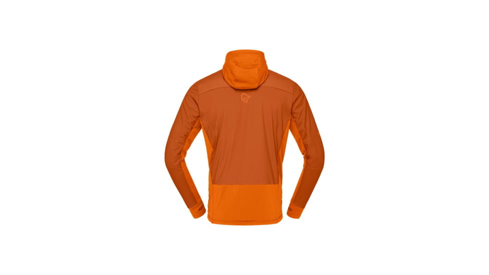 Norrona Falketind Alpha90 Insulated Zip Hood - Mens, Gold Flame, Large, 1803-23-1002-L