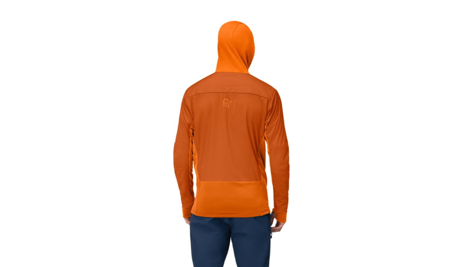 Norrona Falketind Alpha90 Insulated Zip Hood - Mens, Gold Flame, Large, 1803-23-1002-L