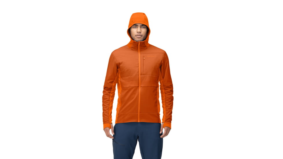 Norrona Falketind Alpha90 Insulated Zip Hood - Mens, Gold Flame, Large, 1803-23-1002-L