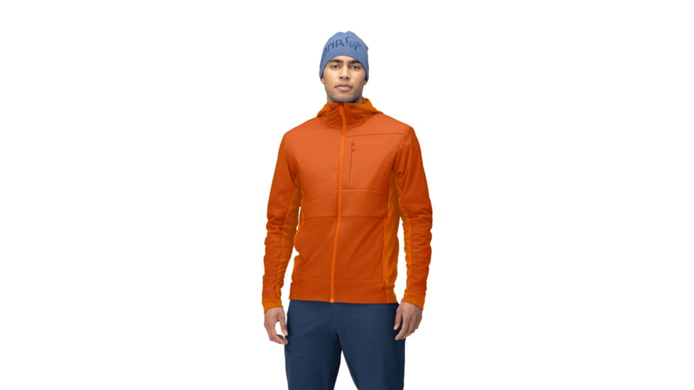 Norrona Falketind Alpha90 Insulated Zip Hood - Mens, Gold Flame, Large, 1803-23-1002-L
