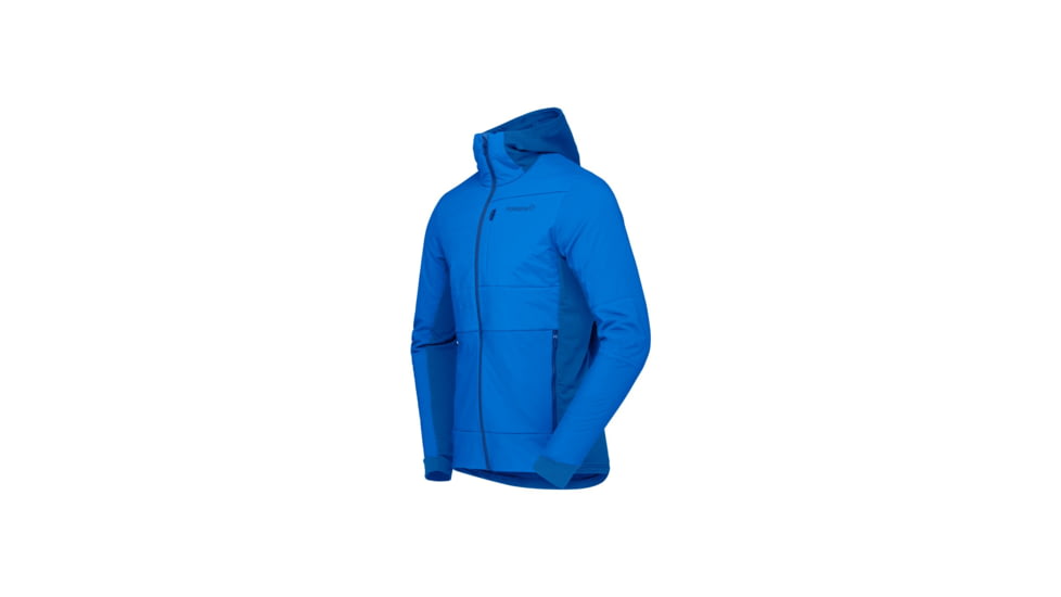 Norrona Falketind Alpha90 Insulated Zip Hood - Mens, Skydiver, Large, 1803-23-2336-L