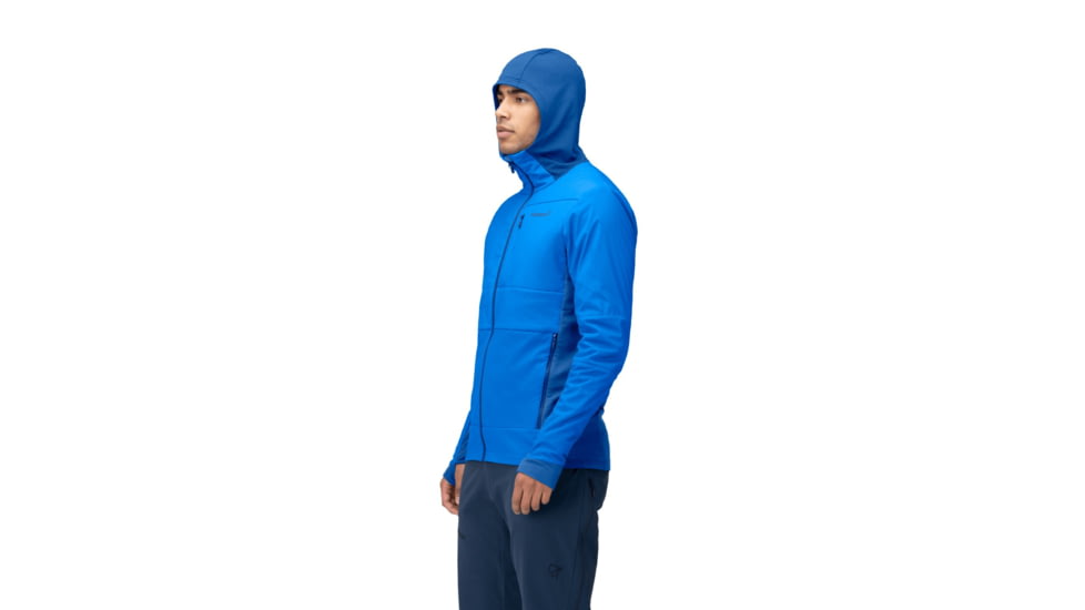 Norrona Falketind Alpha90 Insulated Zip Hood - Mens, Skydiver, Large, 1803-23-2336-L