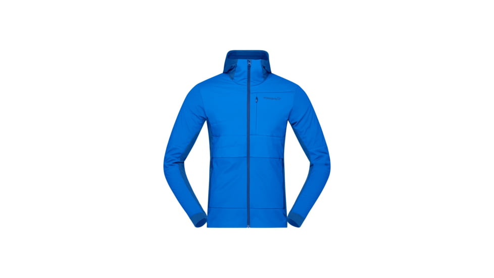Norrona Falketind Alpha90 Insulated Zip Hood - Mens, Skydiver, Large, 1803-23-2336-L