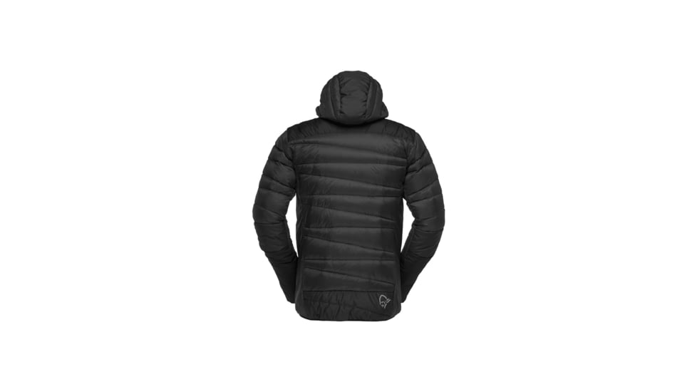 Norrona Falketind Down 750 Hooded Jacket - Mens, Caviar, Small, 1833-20-7718-S